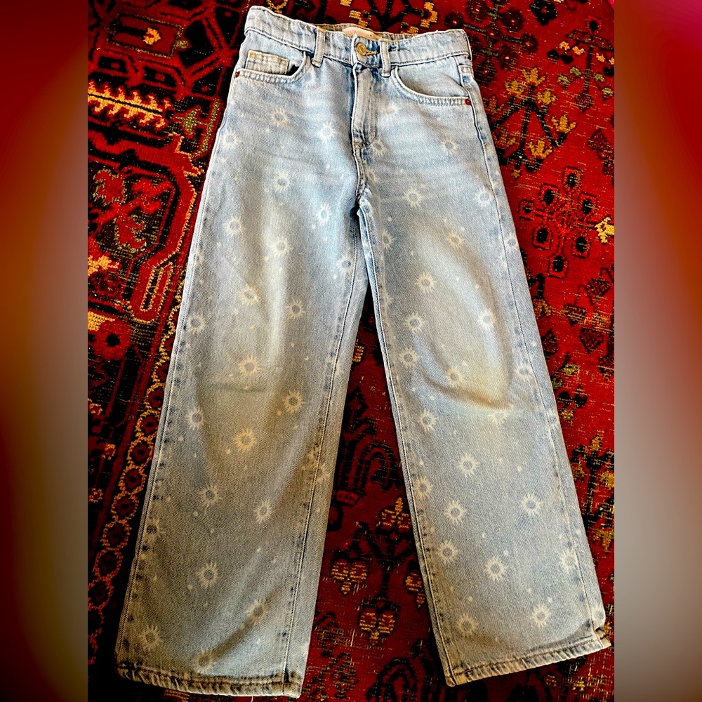 Zara Wife-Leg Jeans Girls Size 9